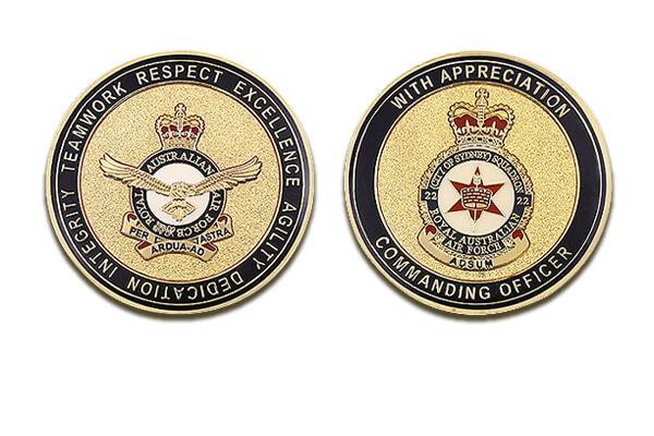 Australian Air Force Emblem Challenge Coin