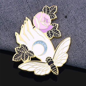 Creative Hand-held Rose Pin