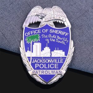 Custom 3D Jacksonville Police Pin