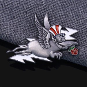 Custom 3D Wharf Rat Pin