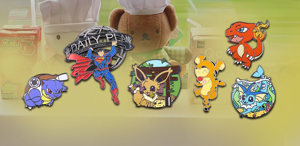 Custom Anime Pins Banner-Phone