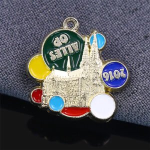 Custom Celebration Sandblast Pin