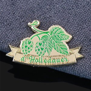 Custom Green Vine Flower Pin