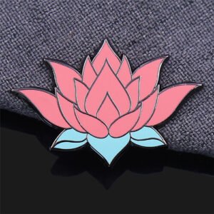 Custom Lotus Lapel Pin