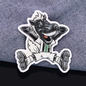 Custom Printed Pony Lapel Pin