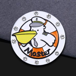 Custom Reinstone Animal Pin