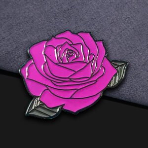 Custom Rose Red Rose Pin