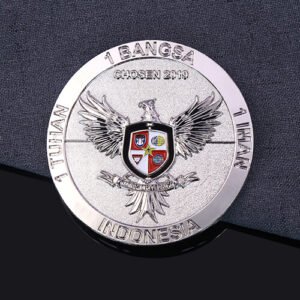Custom Sandblast Spinner Pin