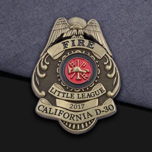 Fire California D-30 Badges