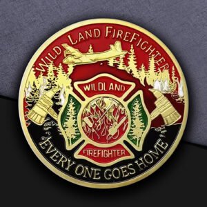 Firefighter Wildland Service Honor Coin