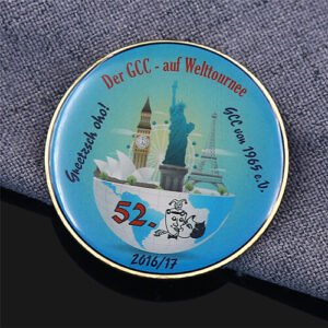 GCC Anniversary World Tour Offset Pin