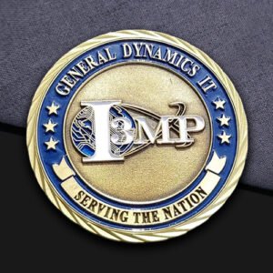 General Dynamics IT BMP Commemorative Coin