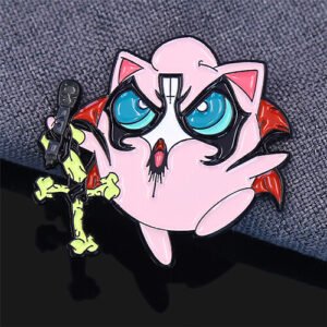 Gothic Jigglypuff Enamel Pin