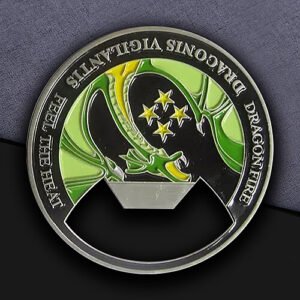 Green Dragon Fire Opener Challenge Coin