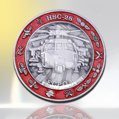 HSC - 28 Epoxy Challenge Coin