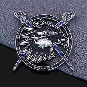 HSM - 77 Saberhawk Challenge Coin