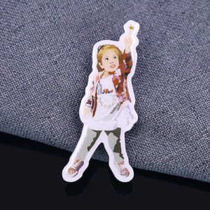 Kid - Style Printed Pin Magic Wand Fun