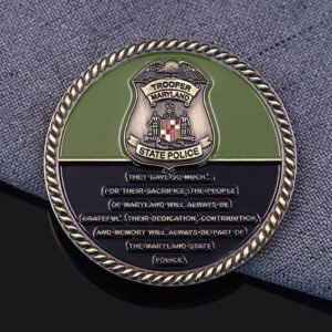 Maryland State Police Custom Coin