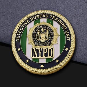 NYPD Detective Bureau Training Unit Police Coin