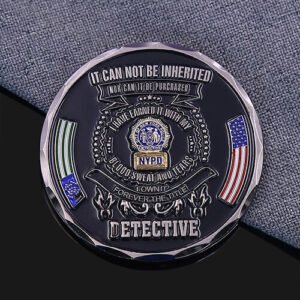 NYPD Detective Honor Police Coin