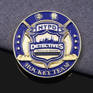 NYPD Hockey Team Detective Challenge Coin
