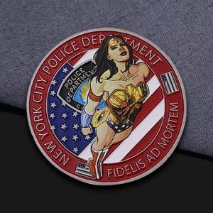 NYPD ‘Fidelis Ad Mortem’ Wonder Woman Coin