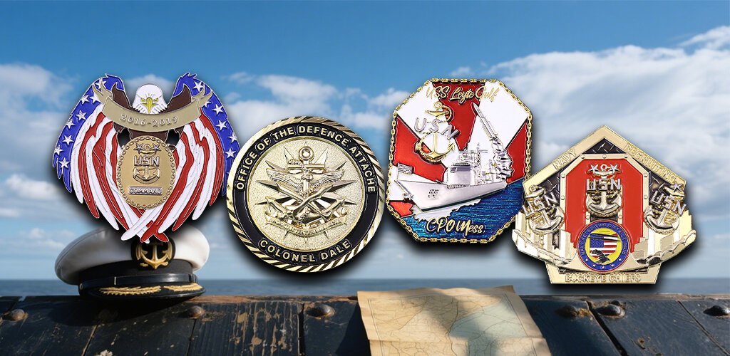 Navy Challenge Coins Banner-Mobile