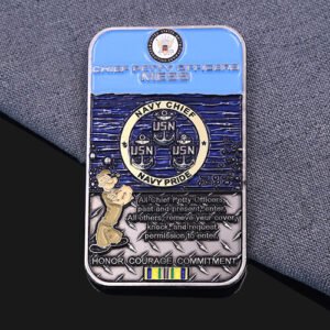 Navy Chief Petty Officers Mess Popeye Challenge Coin