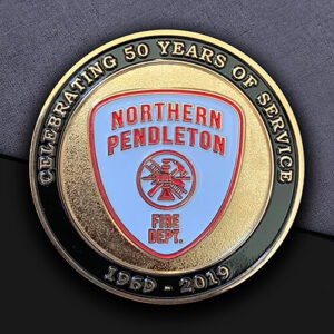 Northern Pendleton Fire Dept 50th Anniversary Coin