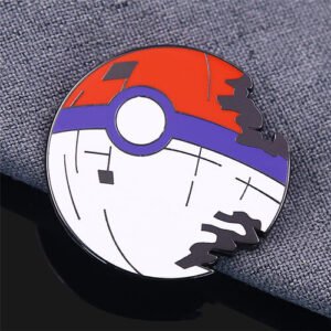 Pokémon Broken Poké Ball Enamel Pin