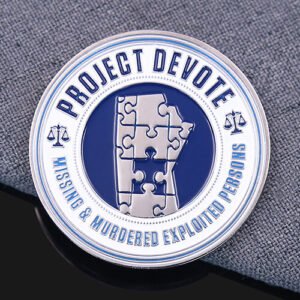 Project Devote Missing Persons Police Challenge Coin