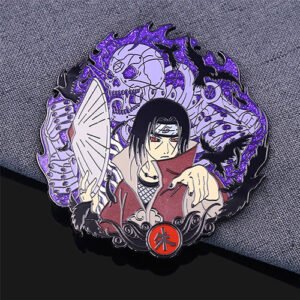 Purple Fire Uchiha Itachi Pin