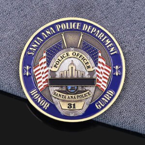 Santa Ana PD Honor Guard Police Coin