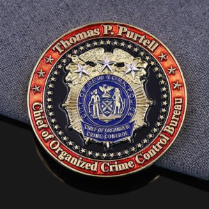 Thomas P. Purtell NYPD OCCB Challenge Coin