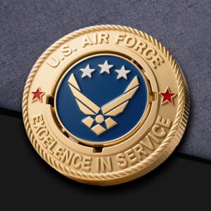 U.S. Air Force Emblem Spinner Challenge Coin