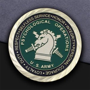 U.S. Army PsyOps Knight - Emblem Coin