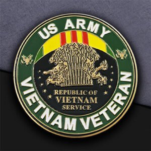US Army Vietnam Veteran Service Coin