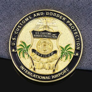 US CBP Miami Airport Officer Challenge Coin