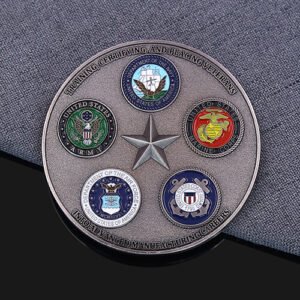 US Navy Multi - Service Veterans Navy Coin