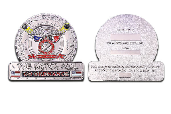 US Ordnance Corps Armament Challenge Coin