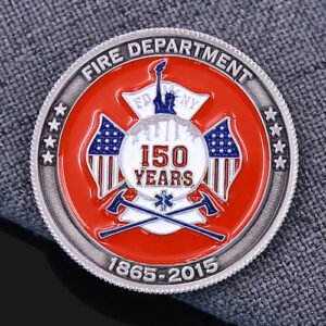 150th Anniversary Fire Department Challenge Coin