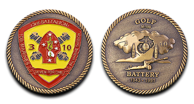 3rd Battalion 10th Marines Commemorative Coin