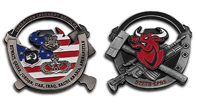 877th EOD Unit Bottle Opener Coin