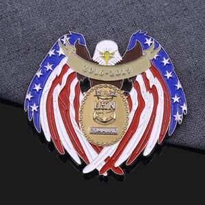 American Eagle USN Navy Challenge Coin