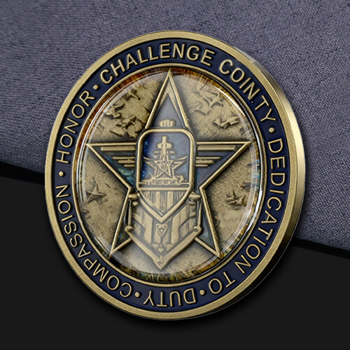 Army Epoxy Honor Challenge Coin