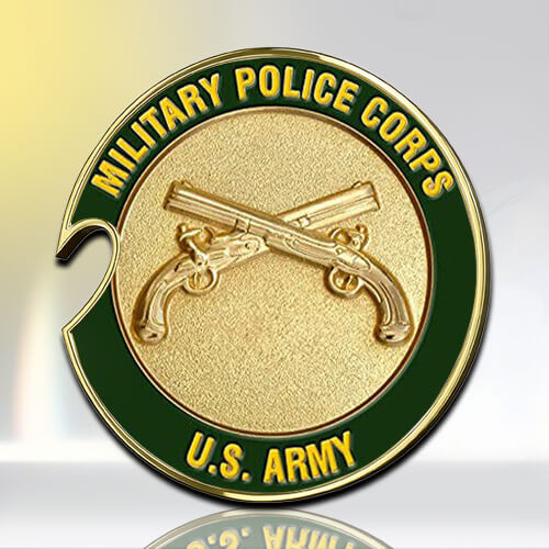 Army MP Bottle Opener Coin