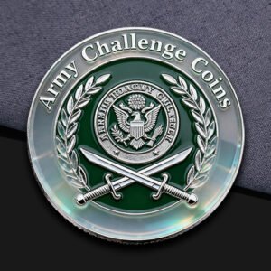 Army Translucent Enamel Challenge Coin