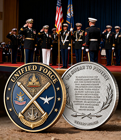 Army Unified Force Honor Challenge Coin