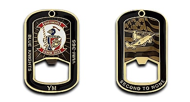 Blue Knights VMM - 365 Challenge Opener Coin