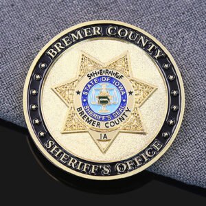 Bremer County Sheriff's Office Police Challenge Coin